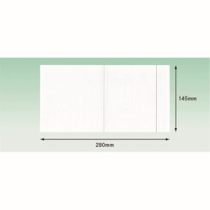 パピルスカンパニー パピルス PA-054T デリバリーパック 4方溶着タイプ 上PEスリット 長3封筒サイズ用 145×280 100枚入 全面糊