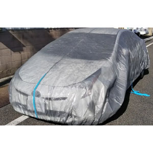 結一産業 YUYPRO 結一産業 防水不織布 自動車カバー L 普通車用 3900x6600 240633 0004