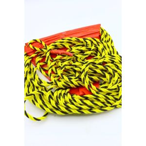 結一産業 結一産業 トラロープ 20m片側輪っか三角旗付