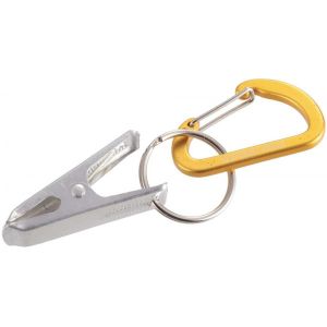 キャプテンスタッグ CAPTAIN STAG キャプテンスタッグ アルミアクセサリー クリップカラナビ イエロー UM1879