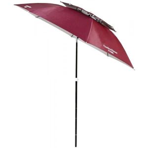 キャプテンスタッグ CAPTAIN STAG キャプテンスタッグ ガーデン UVカット 2段パラソル ブラウン 200cm UD-50