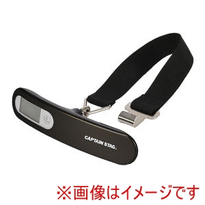 キャプテンスタッグ CAPTAIN STAG パール金属 キャプテンスタッグ trip luggage scale ブラック UV-3017