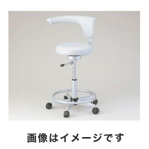 アズワン  AS ONE アズワン ワーキングチェアー ホワイト 1-6203-01 CM117-IWH メーカー直送 代引不可 沖縄 離島不可