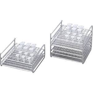 アズワン  AS ONE アズワン チューブラック ステンレス製 5本×5列収納可 2-4126-01 SR-25