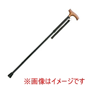 インターリンクス インターリンクス 218445 0401-SO5812 アルミ軽量折りたたみステッキ スリム19mmタイプ ブラック