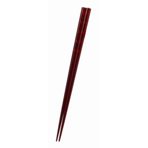 パール金属 パール金属 食洗対応塗箸 22.5cm スレッドレッド LA-175