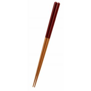 パール金属 パール金属 食洗対応塗箸 23cm ハーフレッド LA-181