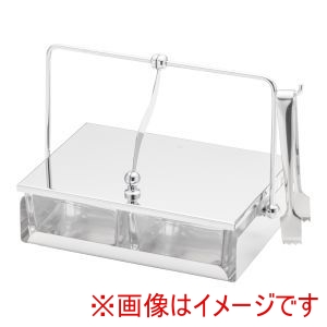 大塚硝子店 大塚硝子店 ガラス製 薬味入れ T-4 4ヶ仕切 4-015