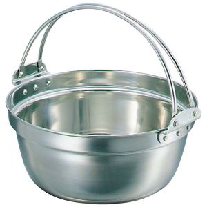 和田助製作所 和田助製作所 SW 18-8 料理鍋 ツル付 48cm 29.5L