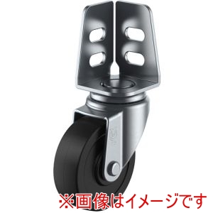 ユーエイキャスター YUEI ユーエイキャスター SA-65RH アングル 自在 キャスター ゴム 車輪径65mm Sタイプ SA型 取付寸法20×21,16