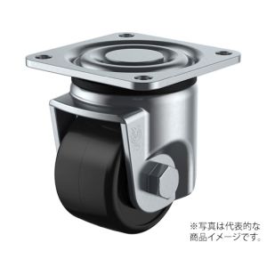 ユーエイキャスター YUEI ユーエイキャスター UHG-50PB 低床式重荷重キャスター自在車 50径フェノール車輪