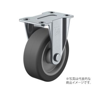 ユーエイキャスター YUEI ユーエイキャスター SR-65EL キャスター固定車 65径エラストマー車輪