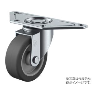 ユーエイキャスター YUEI ユーエイキャスター SGC-75EL コーナー用キャスター自在車 75径エラストマー車輪