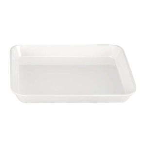 若泉漆器 若泉漆器 メラミン 大 デリカバット 白 B-1-82 尺0寸 ADLJ401