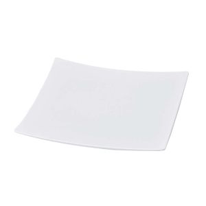 若泉漆器 若泉漆器 ニューホワイト 羽反角盛皿 35cm