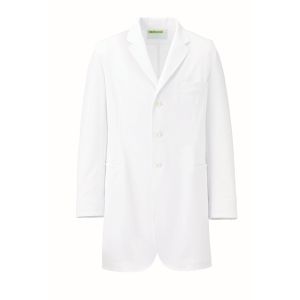 カゼン KAZEN カゼン KZN113-40 メンズ診察衣 ホワイト Sサイズ KAZEN