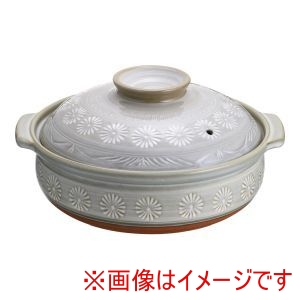 遠藤商事 TKG TKG 三島 土鍋 S-503 8号 RMJ6303