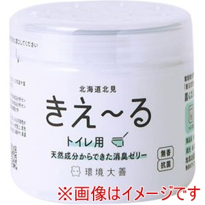 環境大善 環境大善 きえーる Dシリーズ トイレ用 ゼリータイプ 無香 140g D-KTJ-140