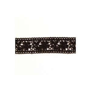 一井商店 一井商店 ケミカルレース フラワー 幅25mm 13.7m巻 巻 黒 CM6110-09