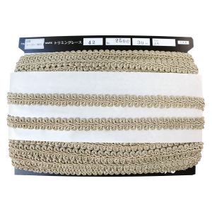 一井商店 一井商店 アンティーク調ブレード ベージュ 巾15mm 30m巻 BR2500-42