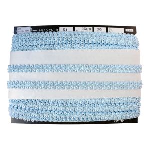一井商店 一井商店 アンティーク調ブレード 水色 巾15mm 30m巻 BR2500-51