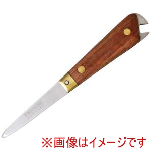 リビングカマトク リビングカマトク ジャン ネロン ロ オンコッシュ オイスターナイフ ウッドハンドル