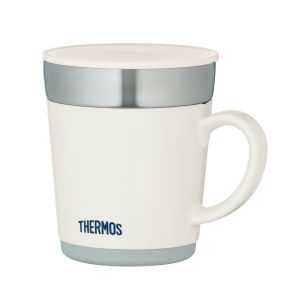 サーモス TERMOS サーモス 保温マグカップ ホワイト JDC-351