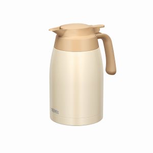 サーモス THERMOS サーモス ステンレスポット 1.5L クリームホワイト TTB-1501 THERMOS