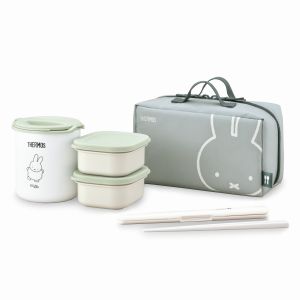 サーモス THERMOS サーモス 保温弁当箱 ライトグリーン DBQ-256B THERMOS