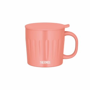 サーモス THERMOS サーモス 真空断熱 マグカップ 450ml コーラルピンク JTA-450