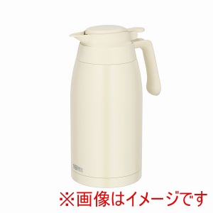 サーモス THERMOS サーモス THERMOS ステンレス ポット 2000ml アイボリー TTG-2000