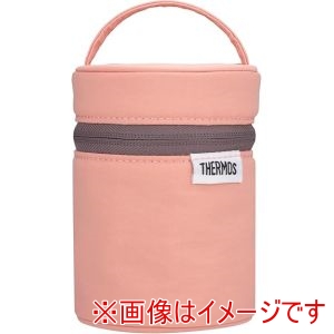 サーモス THERMOS サーモス THERMOS スープジャー ポーチ コーラルピンク RFN-001