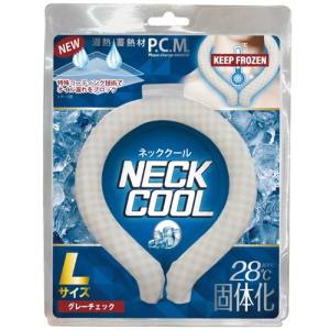 ヒロコーポレーション ヒロコーポ NC23-GYC-Ｌ ネッククール グレーチェック