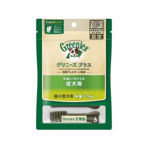 マース MARS マース グリニーズ プラス 成犬用 超小型犬用 2-7kg 6本