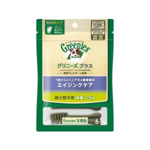 マース MARS マース グリニーズ プラス エイジングケア 超小型犬用 2-7kg 6本