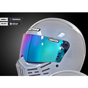 シンプソン SIMPSON シンプソン 5503739999 シールド M30用 レインボー/ライトスモークベース