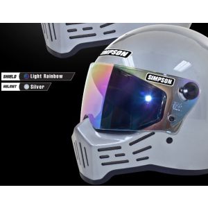 シンプソン SIMPSON シンプソン 5503749999 シールド M30用 ライトレインボー/クリアベース