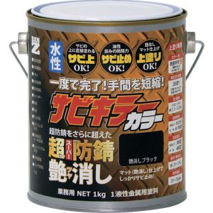 BANーZI BAN-ZI B-SKCT/K01B 防錆塗料 サビキラーカラー艶消し 1kg つや消し黒
