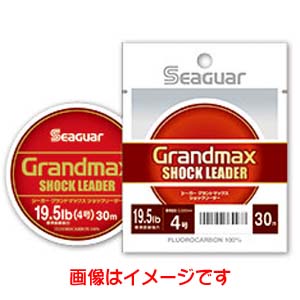 クレハ KUREHA クレハ シーガー グランドマックス ショックリーダー 30m 2.5号 12.5L