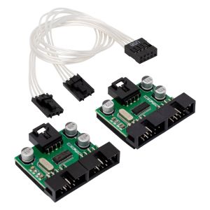 アイネックス AINEX アイネックス HUB-07 USB2.0ヘッダー 4分配ハブ AINEX