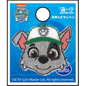 ミノダ ミノダ パウ パトロール アイロンワッペン ミニ ワッペン ロッキー T01Y2350