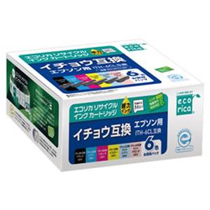 エコリカ ecorica エコリカ ECI-EITH-6P リサイクルインク 6色BOX ecorica