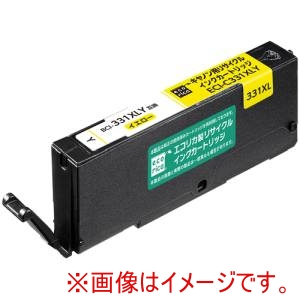 エコリカ ecorica エコリカ ECI-C331XLY BCI-331XLY互換リサイクルインク大容量 イエロー