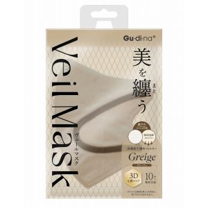 青山通商 青山通商 ヴェールマスク個包装 10枚 グレージュ 521356