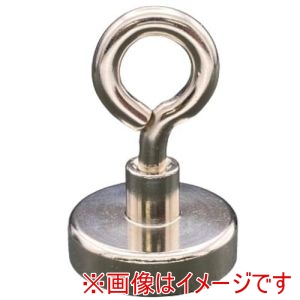 ラクテム ラクテム MHMI32 強力マグネット アイフック型 Φ32 ゴム付