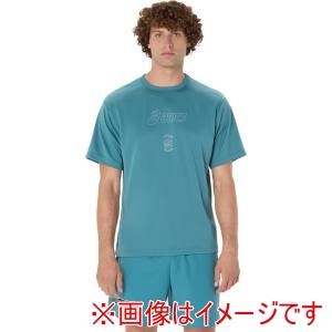 アシックス asics アシックス 2063A411 ショートスリーブ アトランティスブルー L