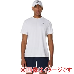 アシックス ASICS アシックス 2041A339 半袖シャツ ブリリアントホワイト M