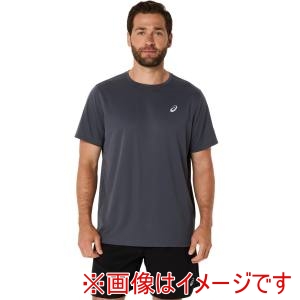 アシックス ASICS アシックス 2011D297 ランニングドライ半袖シャツ Cグレー M