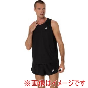 アシックス ASICS アシックス 2011D295 ランニングドライタンク パフォーマンスブラック L