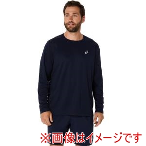 アシックス ASICS アシックス 2011D296 ランニングドライ長袖シャツ ミッドナイト XL
